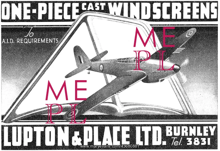 : Lupton & Place - One-Piece Cast Windscreens : Lupton & Place - One-Piece Cast Windscreens