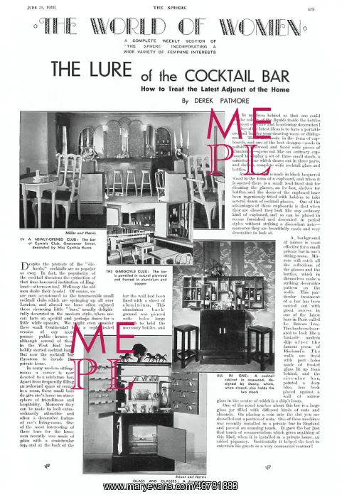 : The Lure of the Cocktail : The Lure of the Cocktail