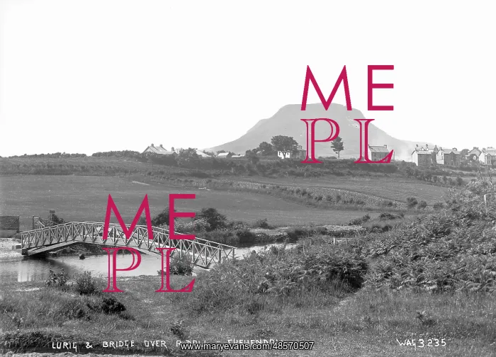 : Lurig and Bridge Over R. Dall, Cushendall : Lurig and Bridge Over R. Dall, Cushendall