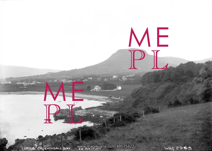 : Lurig and Cushendall Bay, Co. Antrim : Lurig and Cushendall Bay, Co. Antrim