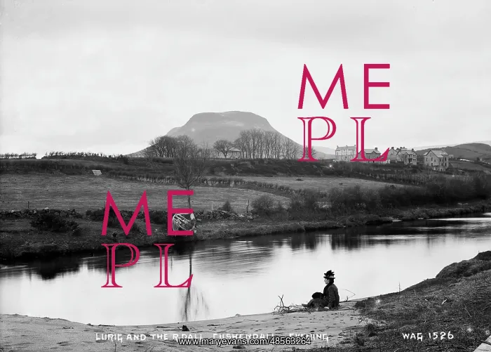 : Lurig and the R. Dall, Cushendall. Evening : Lurig and the R. Dall, Cushendall. Evening
