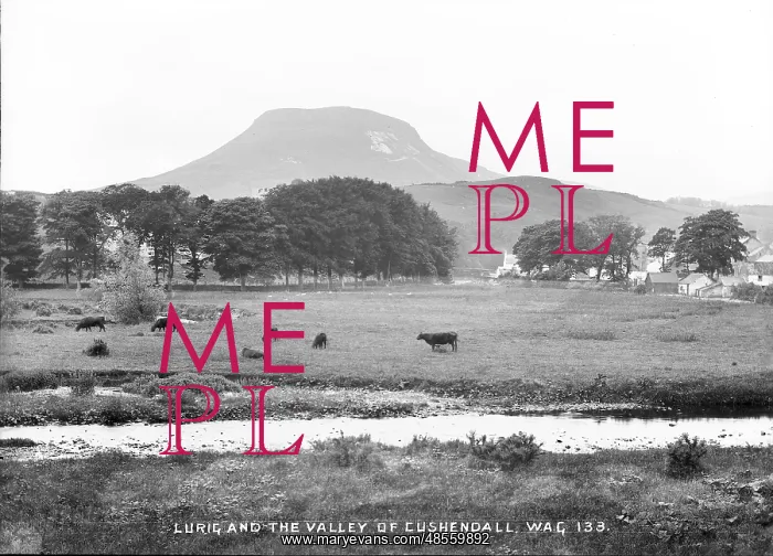 : Lurig and the Valley of Cushendall : Lurig and the Valley of Cushendall
