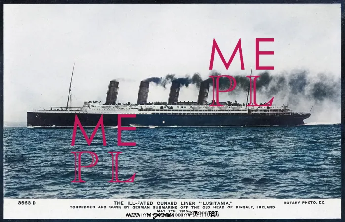 : Lusitania in 1908 : Lusitania in 1908