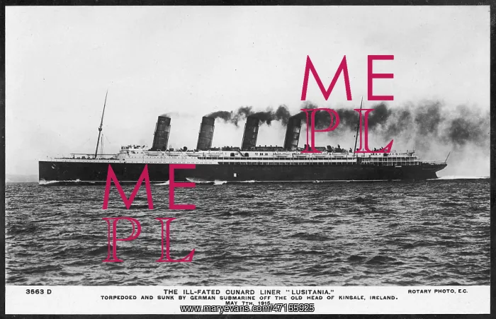 : Lusitania in 1908 : Lusitania in 1908