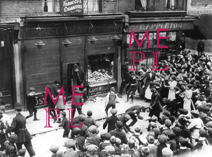 : Lusitania anti-German riots : Lusitania anti-German riots