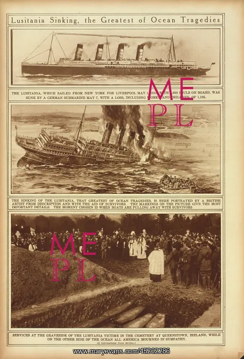 : LUSITANIA SINKING THE GREATEST OF OCEAN ? : LUSITANIA SINKING THE GREATEST OF OCEAN ?