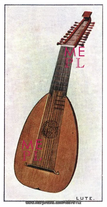 : Lute - In general use throughout the 16th and 17th centuries : Lute - In general use throughout the 16th and 17th centuries