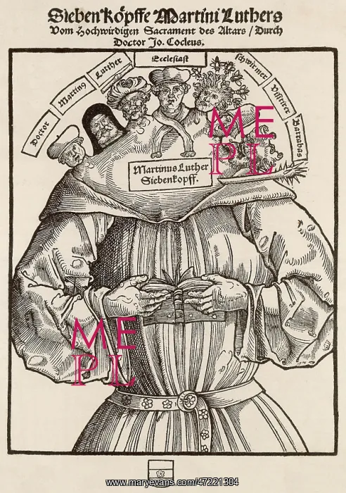 : Luther with 7 Heads : Luther with 7 Heads