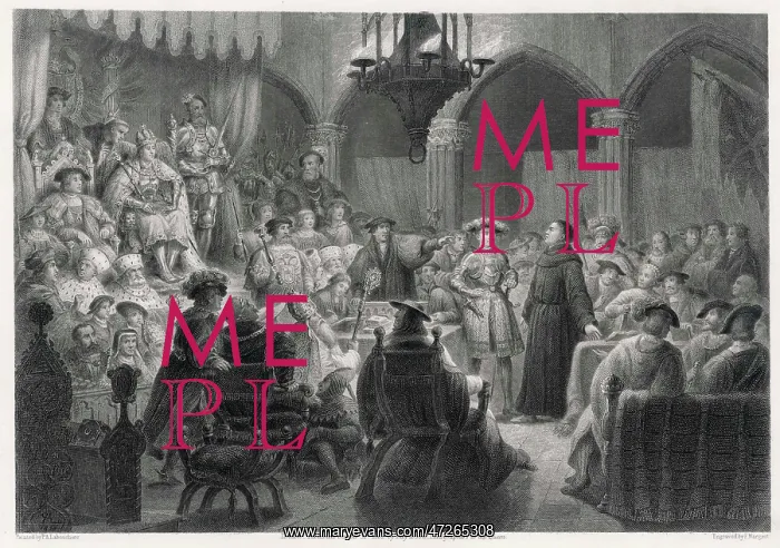 : LUTHER AT DIET OF WORMS : LUTHER AT DIET OF WORMS
