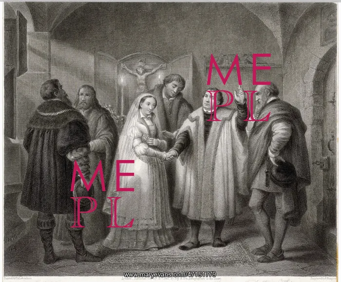 : LUTHER MARRIES 1525 : LUTHER MARRIES 1525