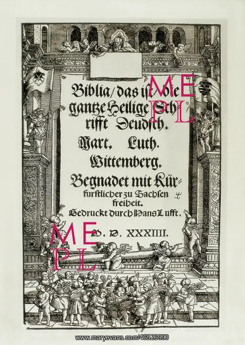 : LUTHER, Martin (1483-1546) : LUTHER, Martin (1483-1546)