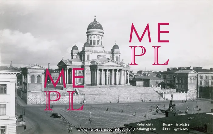: Lutheran Cathedral in Helsinki, Finland : Lutheran Cathedral in Helsinki, Finland