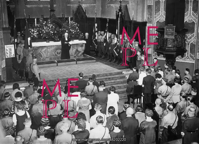  : Lutheran mass wedding in the Third Reich, 1933