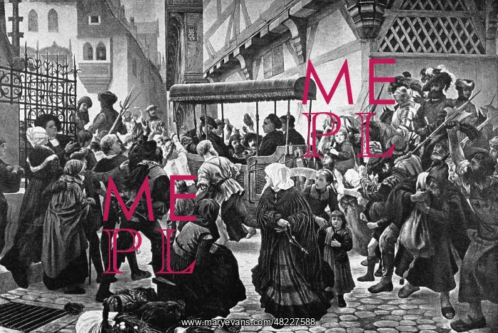 : Luther's entry in Worms, 1521 : Luther's entry in Worms, 1521