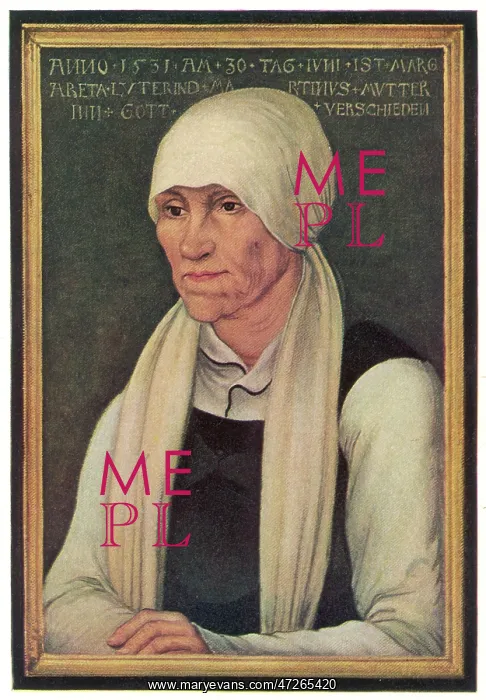 : LUTHER'S MOTHER : LUTHER'S MOTHER