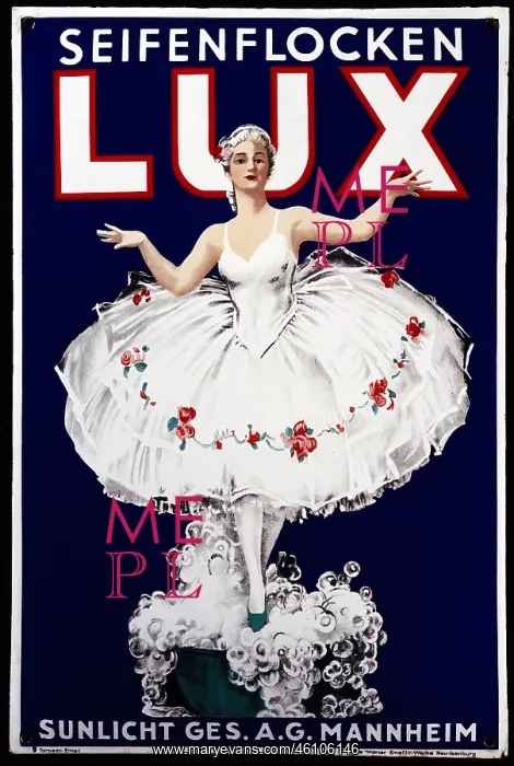 : LUX, advertising, circa 1925 : LUX, advertising, circa 1925