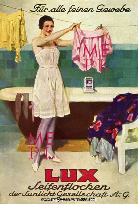 : Lux washing powder advert : Lux washing powder advert