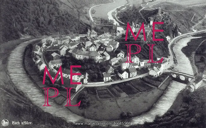 : Luxembourg - Esch-sur-Sure Castle : Luxembourg - Esch-sur-Sure Castle