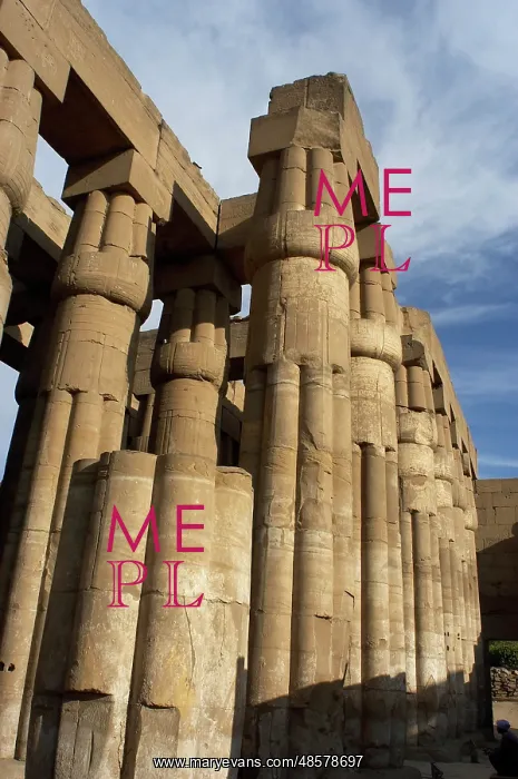 : Luxor Temple. Hypostyle. Egypt : Luxor Temple. Hypostyle. Egypt