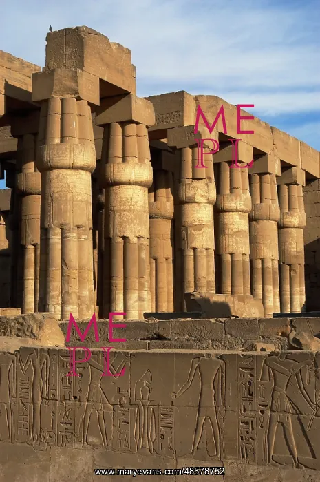 : Luxor Temple. Hypostyle. Egypt : Luxor Temple. Hypostyle. Egypt