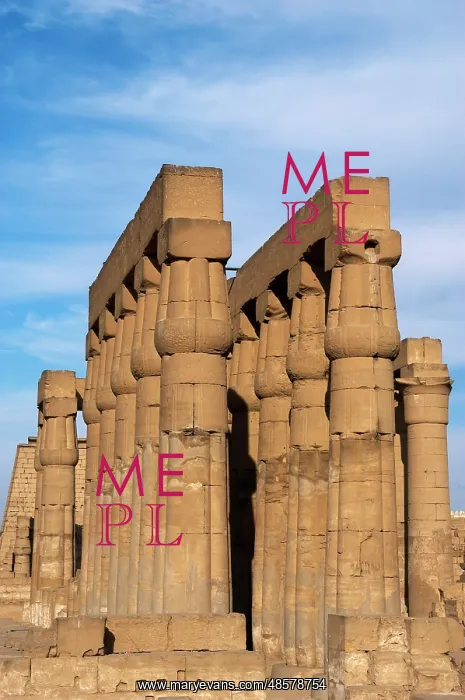 : Luxor Temple. Hypostyle. Egypt : Luxor Temple. Hypostyle. Egypt