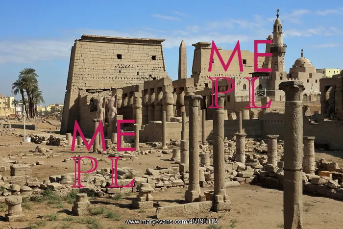 : Luxor Temple, Luxor, Egypt : Luxor Temple, Luxor, Egypt