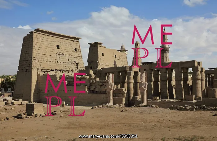 : Luxor Temple, Luxor, Egypt : Luxor Temple, Luxor, Egypt