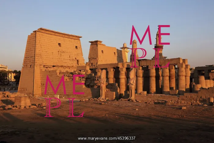 : Luxor Temple, Luxor, Egypt : Luxor Temple, Luxor, Egypt