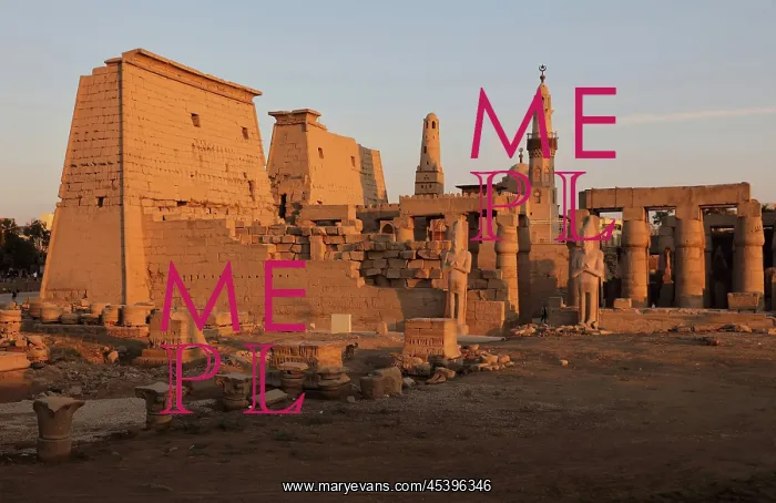 : Luxor Temple, Luxor, Egypt : Luxor Temple, Luxor, Egypt