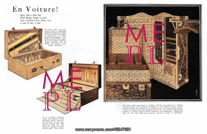  : The luxury of luggage, 1927