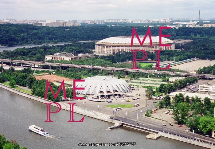 : Luzhniki views in Moscow, 1998 : Luzhniki views in Moscow, 1998