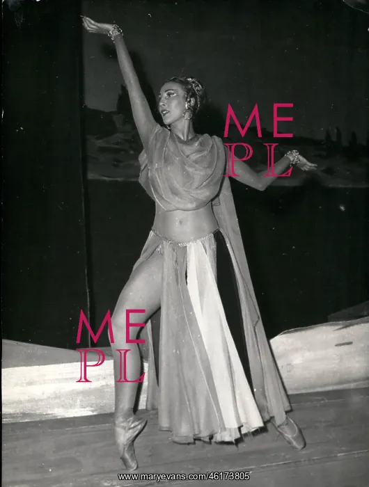 : Lycette Darsonval as Salome in ballet, Paris Opera : Lycette Darsonval as Salome in ballet, Paris Opera