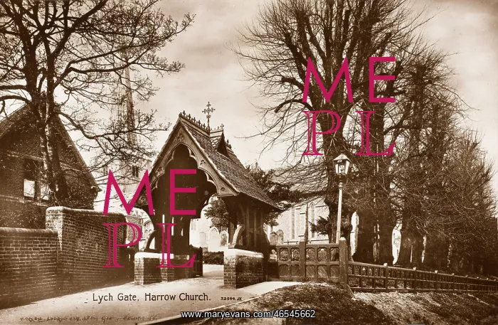 : Lych Gate - Harrow Church : Lych Gate - Harrow Church