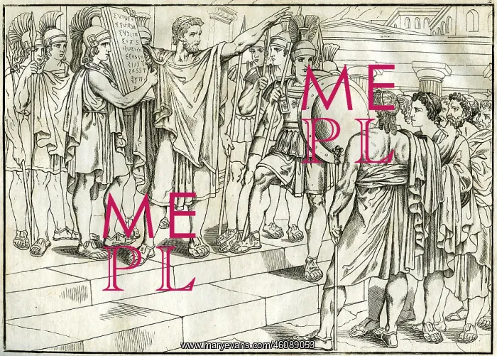 : Lycurgus, circa 700 - 630 BC, legendary lawgiver of Sparta : Lycurgus, circa 700 - 630 BC, legendary lawgiver of Sparta