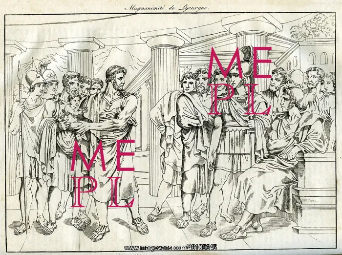 : Lycurgus, circa 700 - 630 BC, legendary lawgiver of Sparta : Lycurgus, circa 700 - 630 BC, legendary lawgiver of Sparta