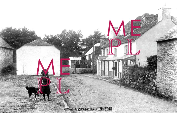  : Lydford, the Castle Inn 1906