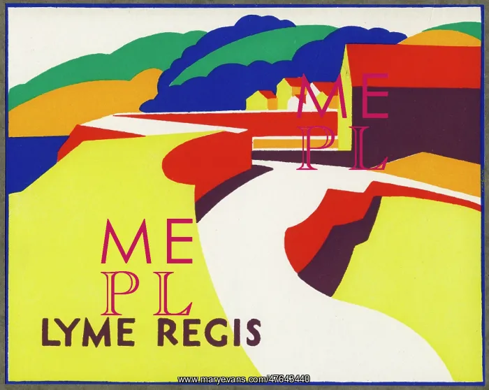 : Lyme Regis - 1930s travel : Lyme Regis - 1930s travel