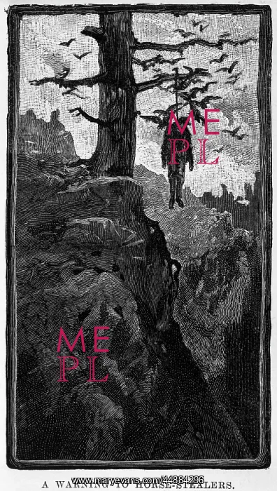  : Lynch Law Dark Drawing Of Man