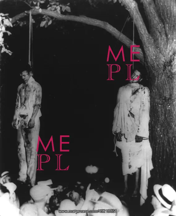 : Two lynched African American men, hanging ? : Two lynched African American men, hanging ?