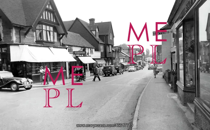  : Lyndhurst, High Street c1955