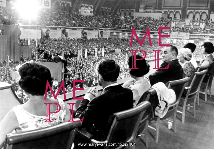 : LYNDON JOHNSON (4th from left), in Presidential ? : LYNDON JOHNSON (4th from left), in Presidential ?
