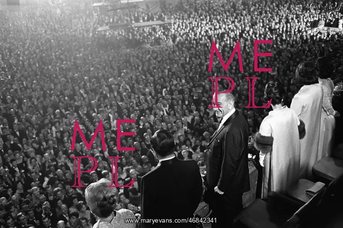 : Lyndon Johnson - Hubert Humphrey - inauguration : Lyndon Johnson - Hubert Humphrey - inauguration