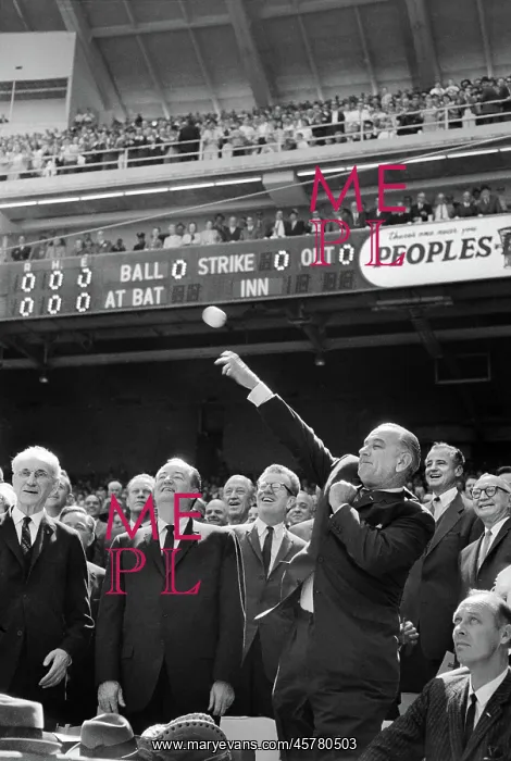 : Lyndon Johnson, president, baseball, historical : Lyndon Johnson, president, baseball, historical