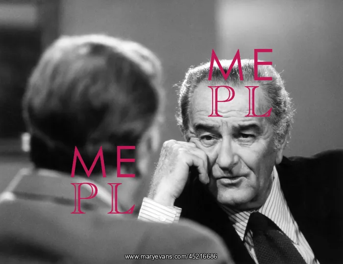 : LYNDON JOHNSON TALKS POLITICS, from left: ? : LYNDON JOHNSON TALKS POLITICS, from left: ?