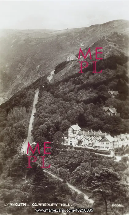  : Lynmouth, Devon - Countisbury Hill