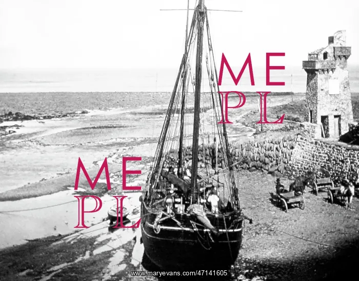  : Lynmouth harbour, Victorian period