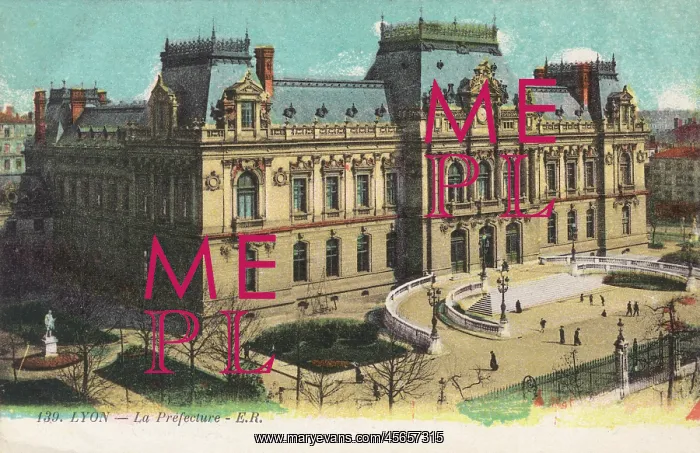 : Lyon, France - The Prefecture : Lyon, France - The Prefecture