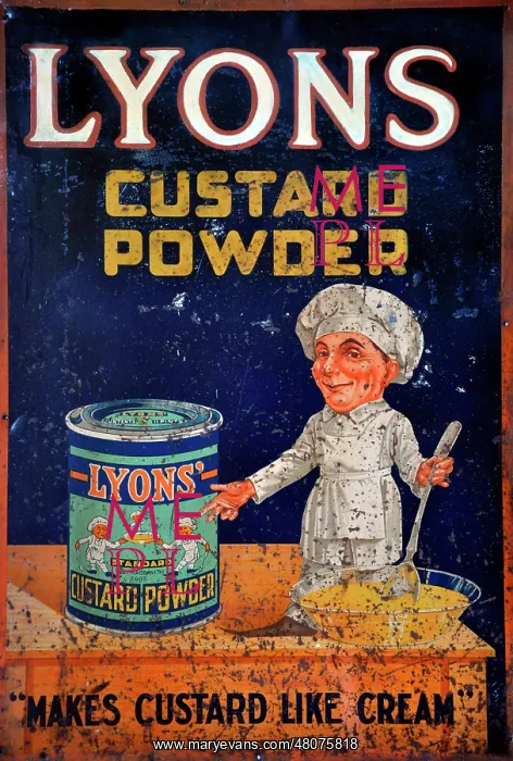 : Lyons Custard Powder : Lyons Custard Powder