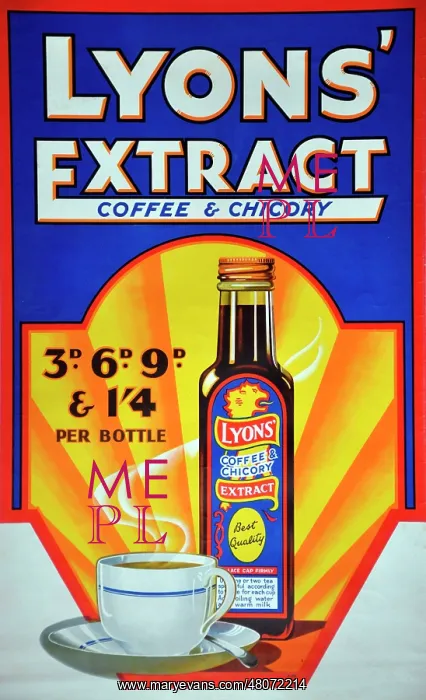 : Lyons Extract coffee and chicory : Lyons Extract coffee and chicory