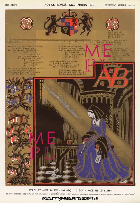 : Lyrics by Anne Boleyn : Lyrics by Anne Boleyn